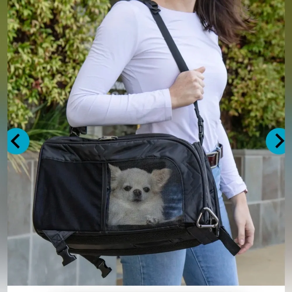 Sherpa Deluxe pet Carrier plus Backpack